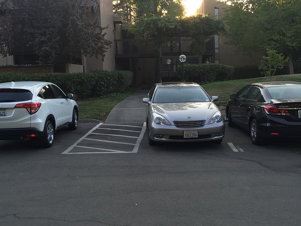 Front parking space