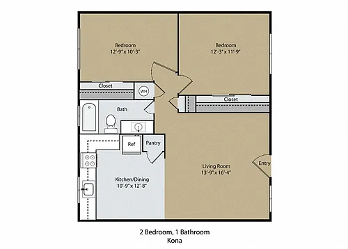 Floor plan Kona