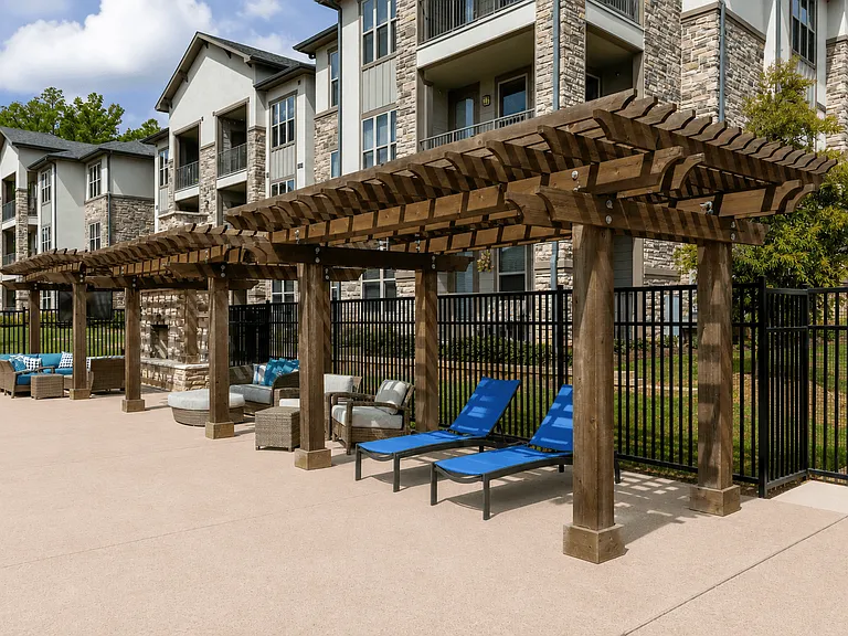 Relax in the shade or unwind beside the refreshing community pool.