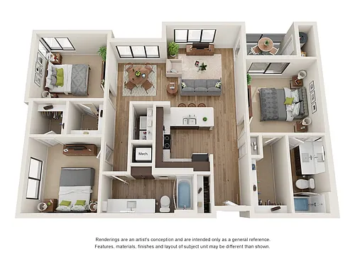 Floor plan C1