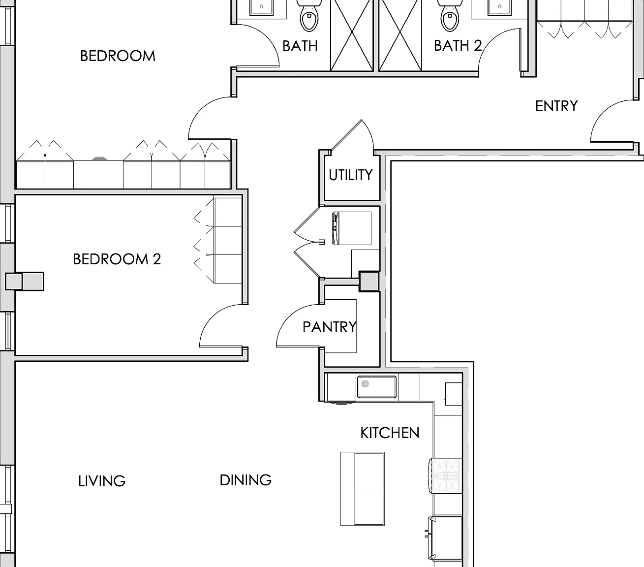 2 bed, 1460 sqft, $1,900 — Photo 1
