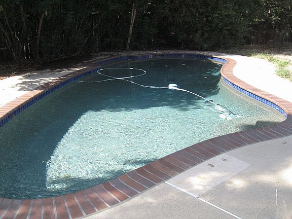 Pool refinished 2007