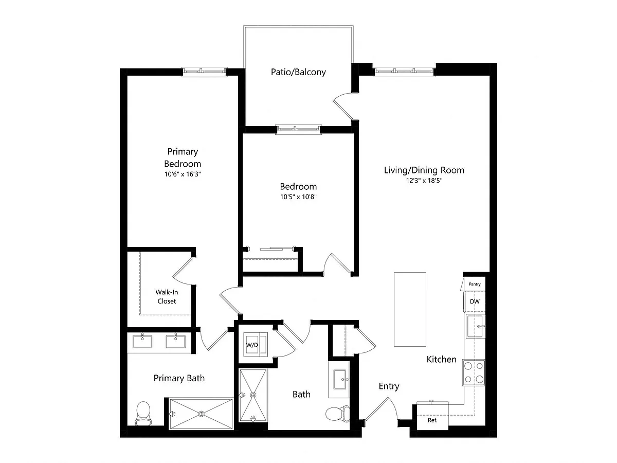 Floor plan B2