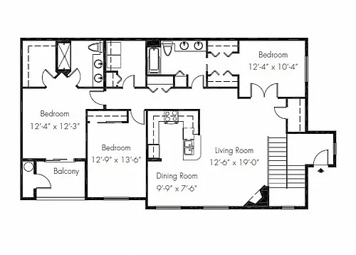 Floor plan Plymouth