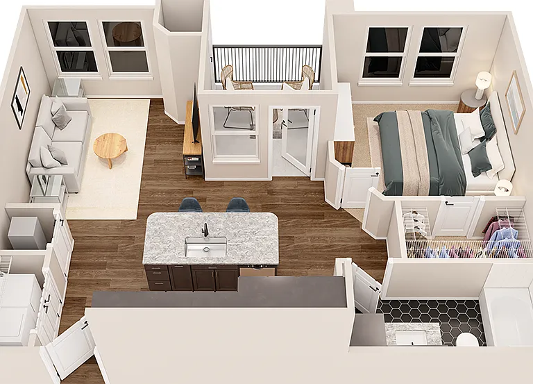 Lakeline Crossing Apartments — Photo 49