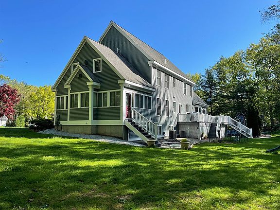 Rear entrances and deck