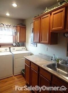 Laundry...Does it ever end?
						:
						Sink is great for soaking and hand washing clothes (and yucky messes).