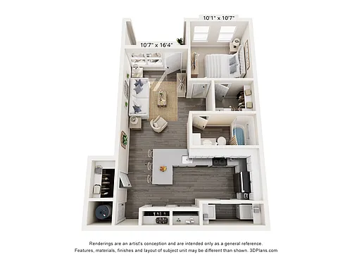 Floor plan Charlie