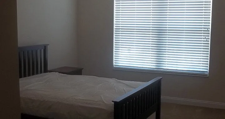 Bedroom with Bed (comes furnished)