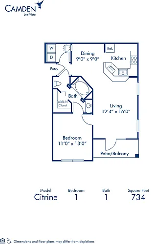 Floor plan Citrine