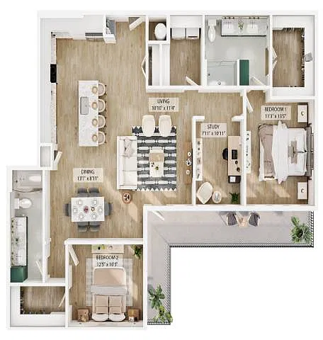 Floor plan B18