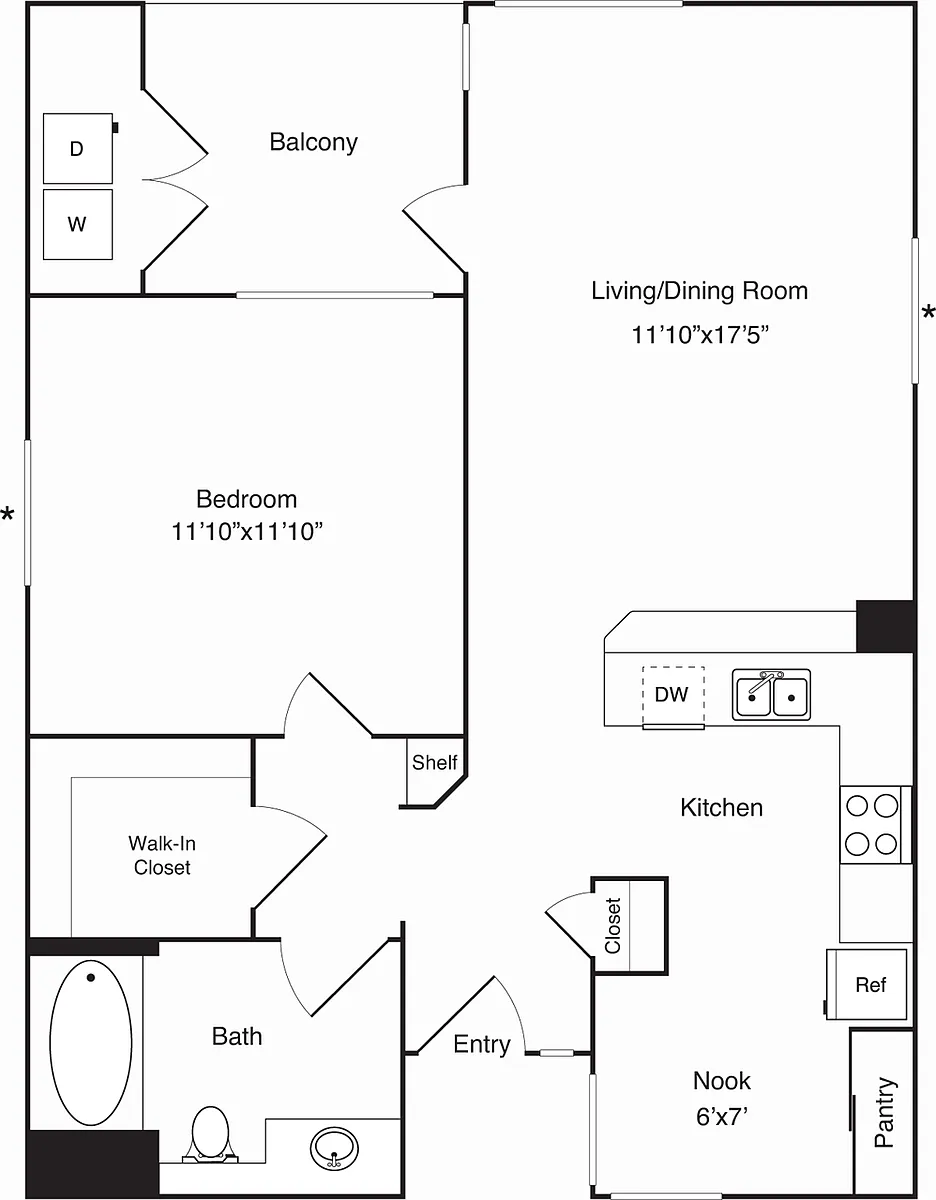 Floor plan A- The Summit