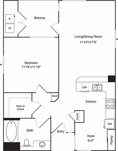 Floor plan A- The Summit