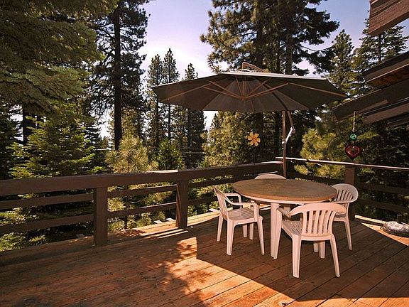 Sunny Deck w/ Peek Lake Views