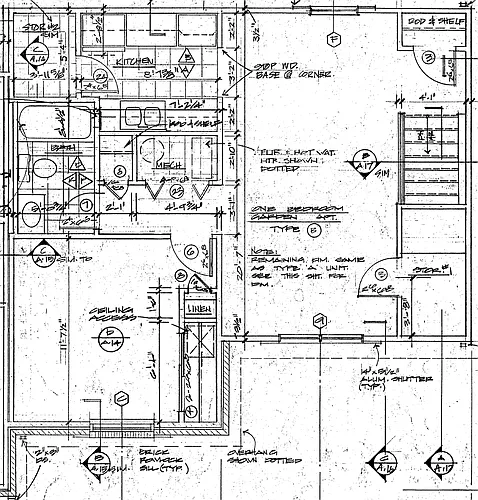 Floor plan 1 Bedroom Upstairs Garden