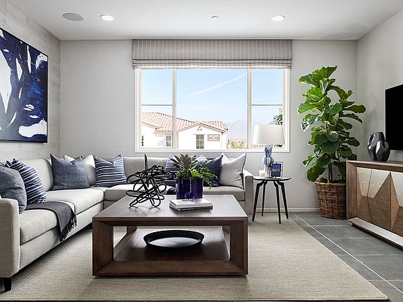 Hazel At The Preserve Plan 3 Model Home Great Room