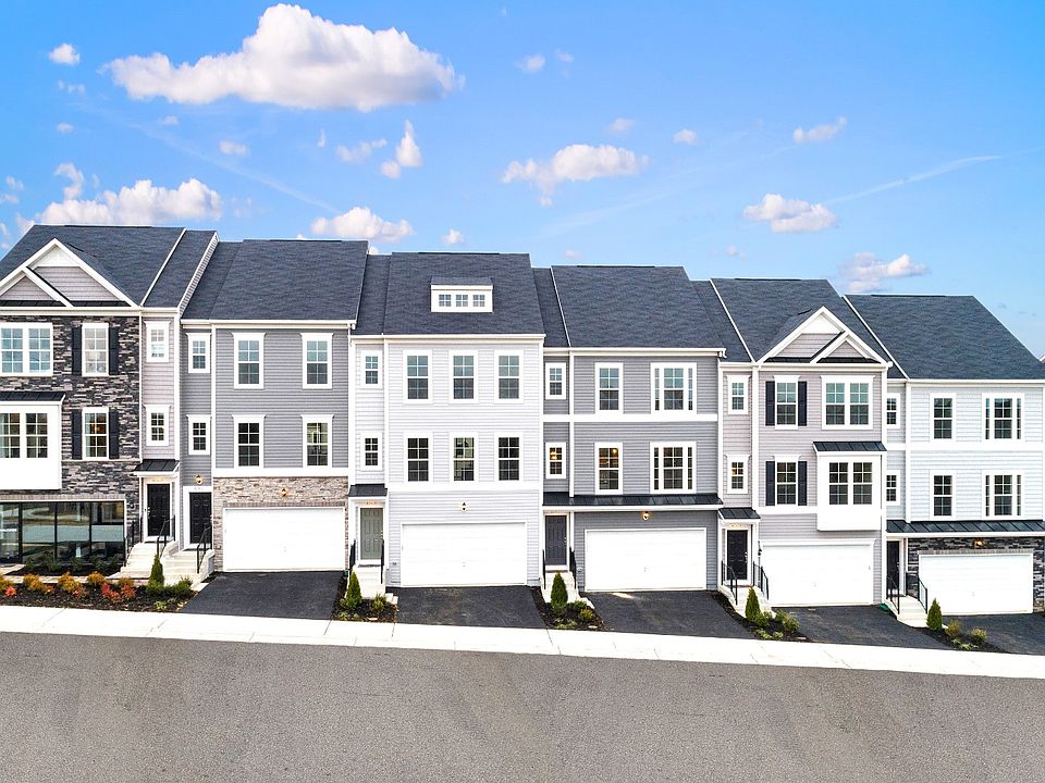 Grable II Plan, Westphalia Town Center Townhomes, Upper Marlboro, MD