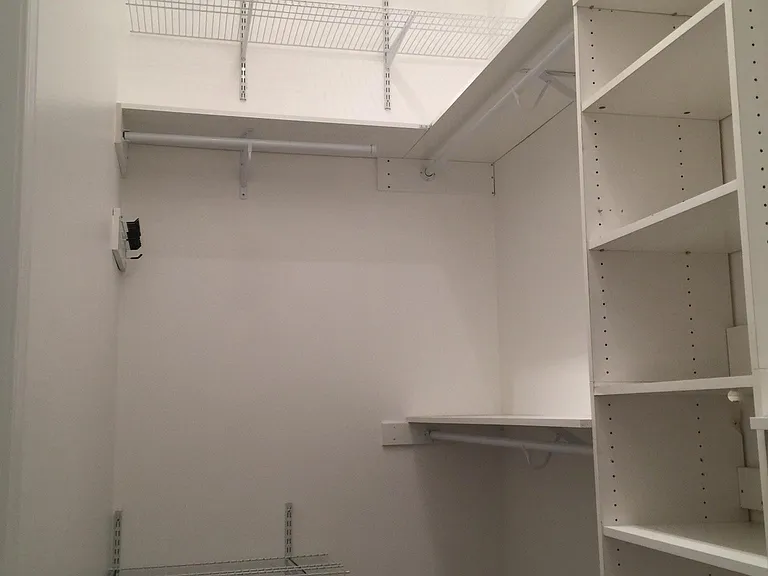 1/2 of the walk-in closet