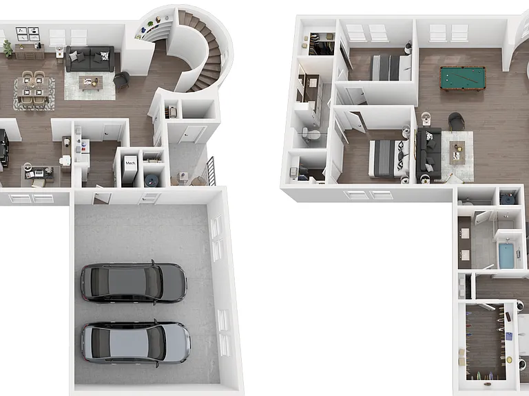TH5 floor plan Gramercy at Northline