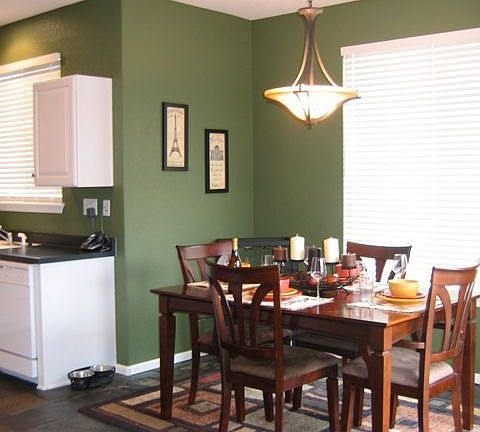 Slate Tile Floor - Kitchen & Dining