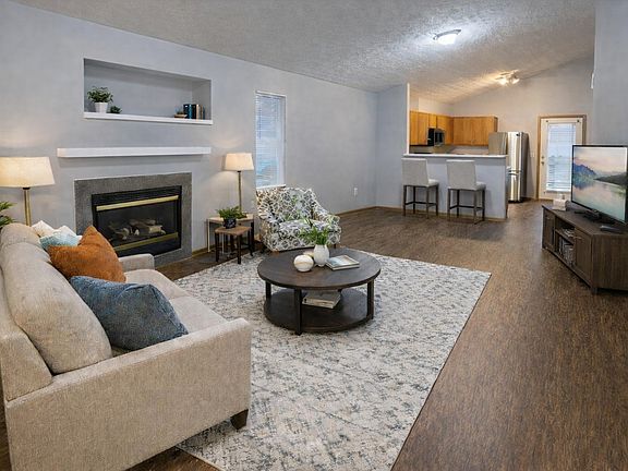 AI staged great room