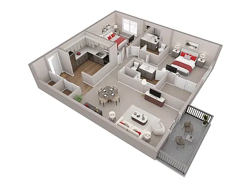 Floor plan Barrington