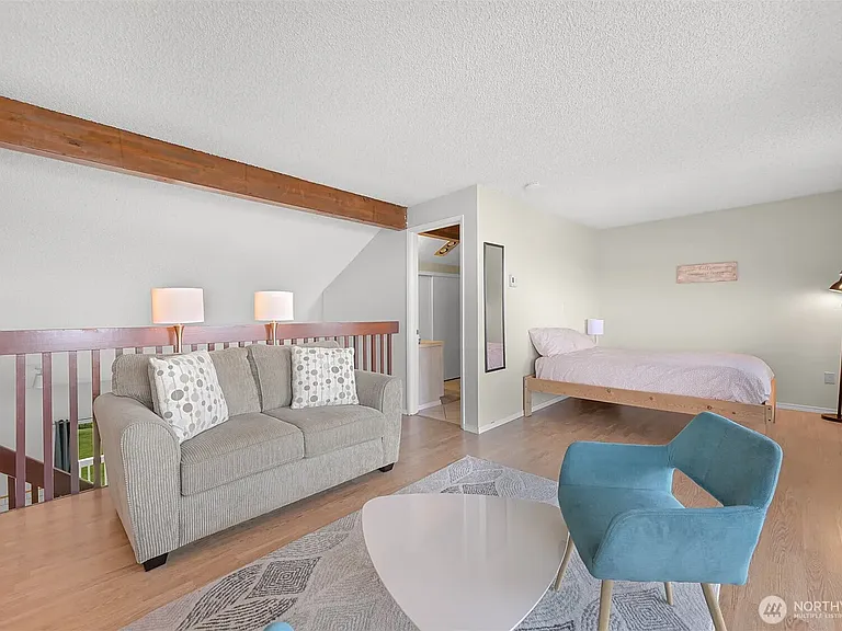 Loft gathering space,