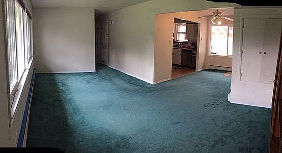 Front door looking in