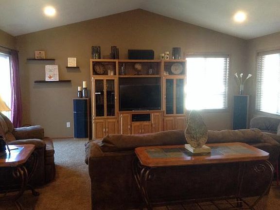 vaulted family room