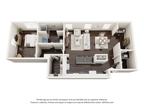 Floor plan A17 (Vintage)