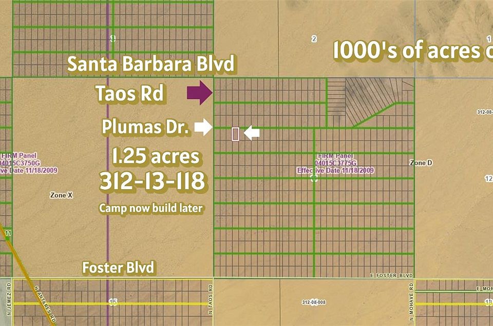 1st image of Lot 3137 Plumas Rd