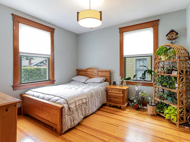 First floor bedroom with full attached bath