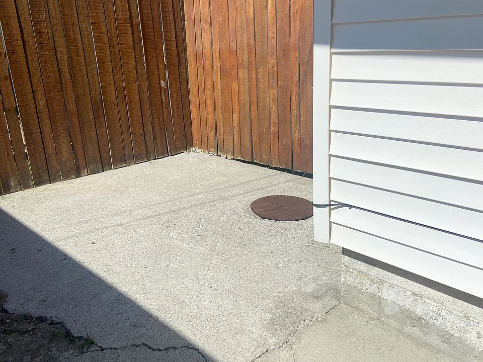 fenced in patio