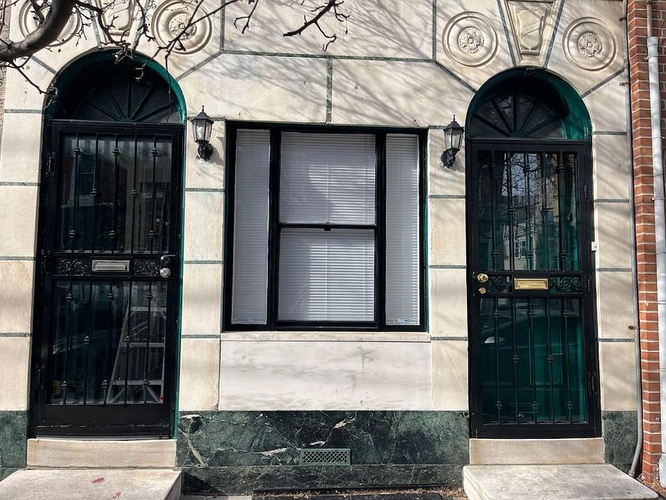 Door on left private entrance with security door