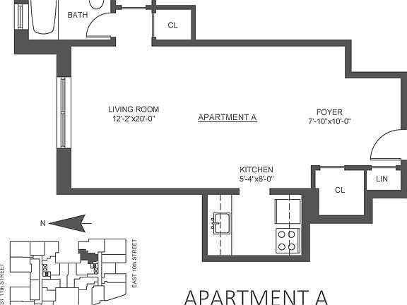 2nd image of 85 4th Ave APT 5A