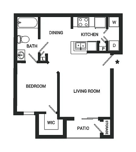 Floor plan A2