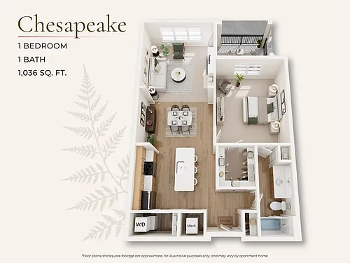 Floor plan Chesapeake