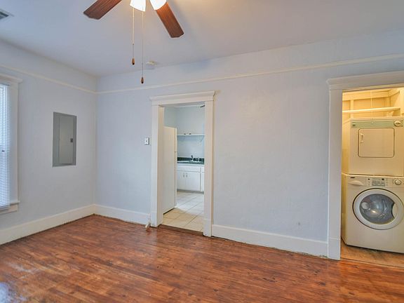 Dining area/ Washer & Dryer in closet