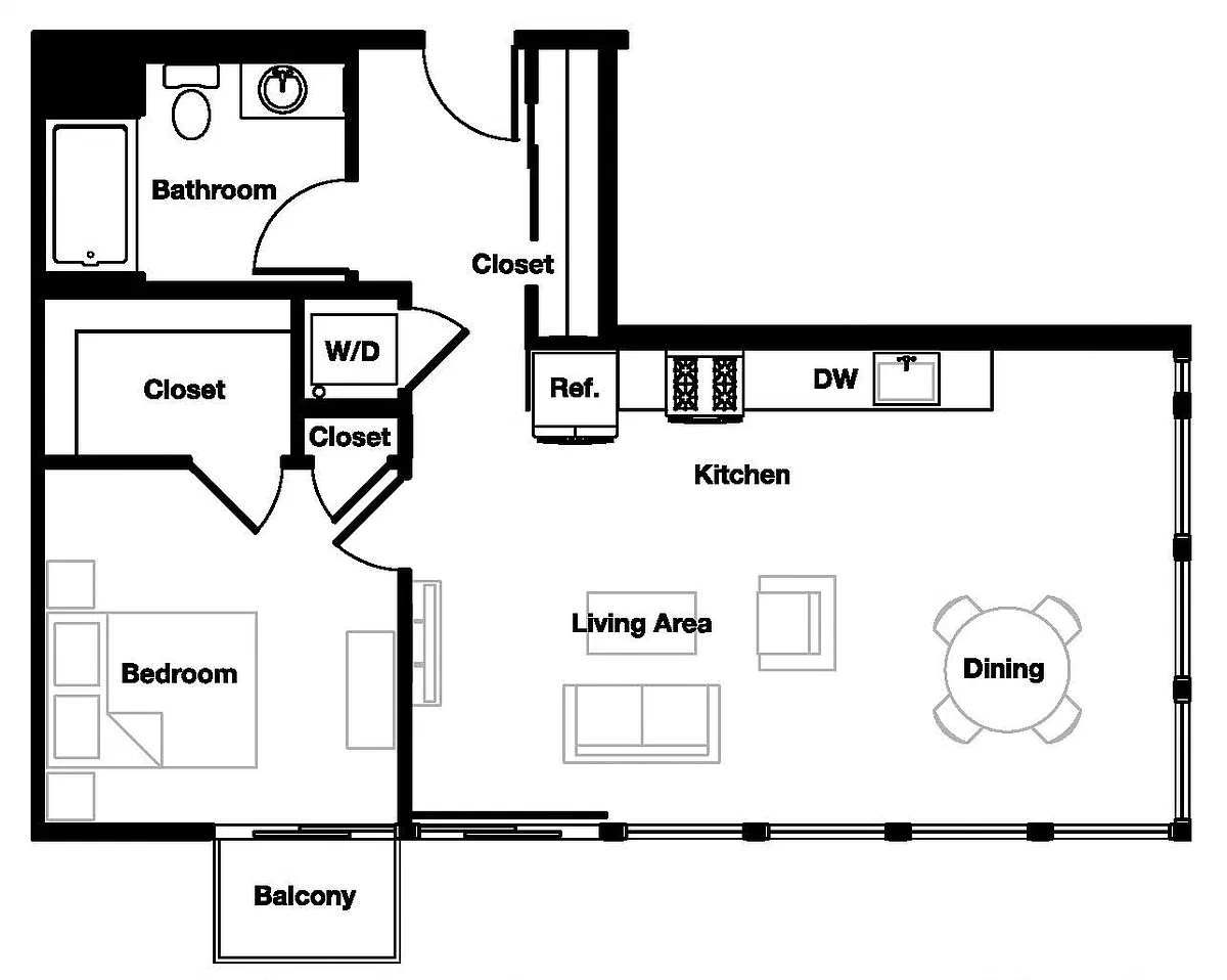 Floor plan A10
