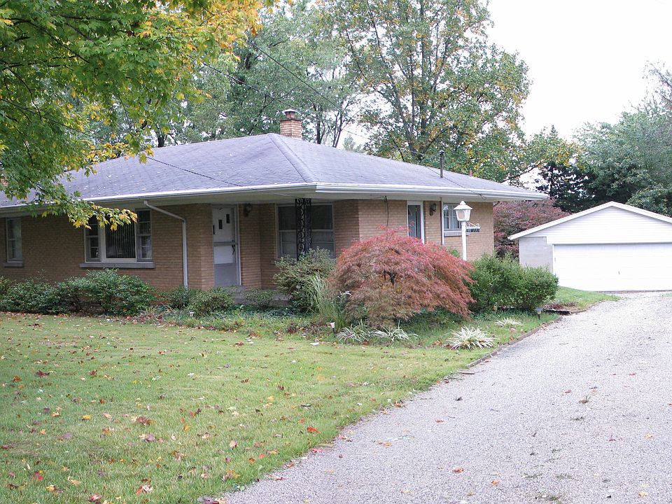 Front View with Garage