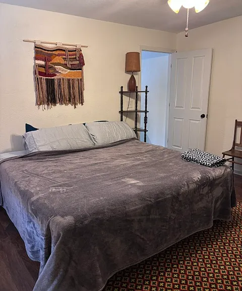 Bedroom #2, king sized bed pictured