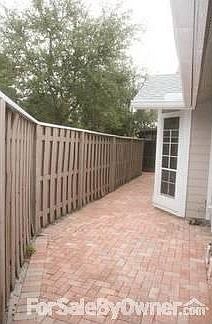 Pavers for low maintenance