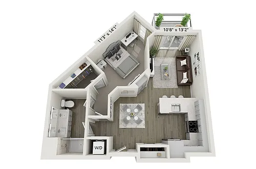 Floor plan A8E