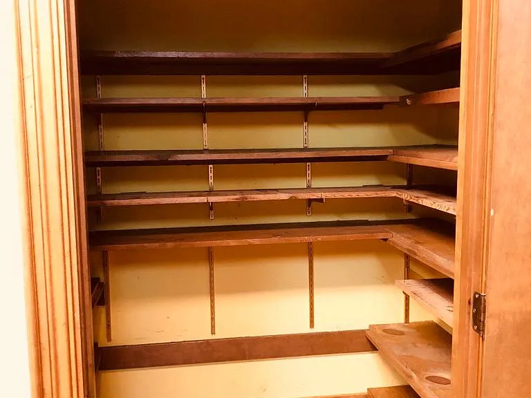 pantry in kitchen