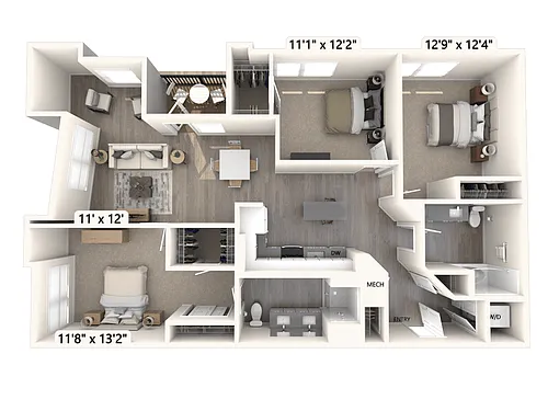 Floor plan C6U
