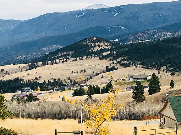 View from the cabin of the Elkhorn mountains