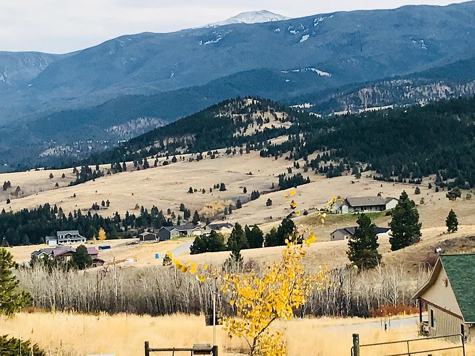 View from the cabin of the Elkhorn mountains