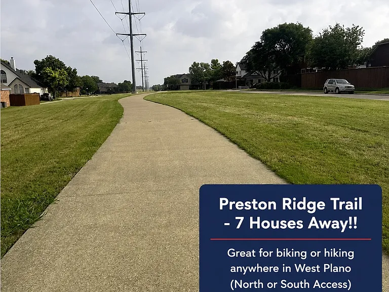 Walking Trail Close to the House