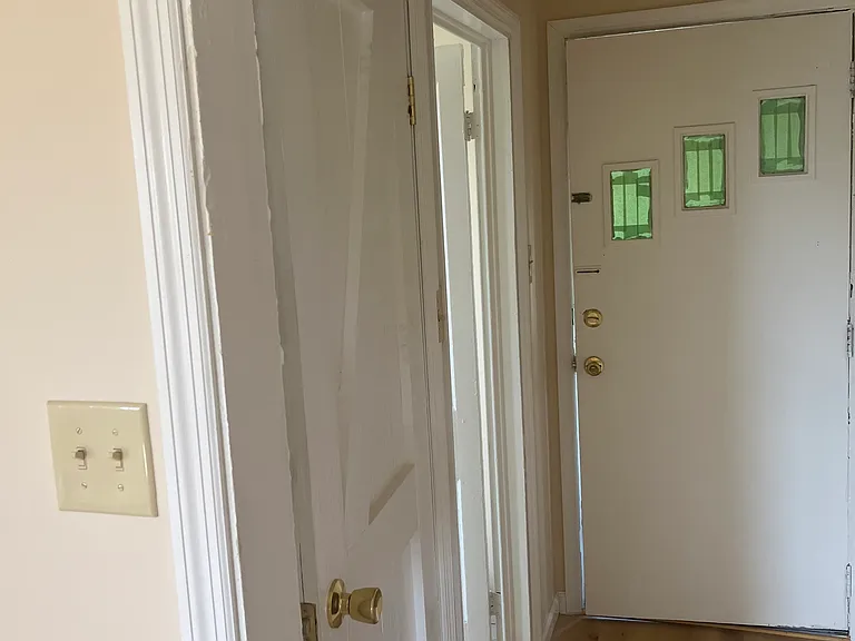 Front door to the apartment