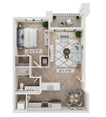Floor plan Anya